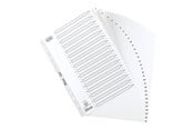 Lommer, Omslag & Registre - Oxford ELBA StrongLine - divider - 31 parts - for A4 - tabbed - white - 175131-01