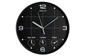 Boligindretning - Unilux On Time Ur, sort - 400094567