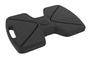 Ergonomi - Unilux Updown fodstøtte & vippebræt, sort - 400095456