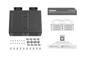 Harddisk - tilbehør - Icy dock ToughArmor MB118VP-B - storage enclosure - 6 x U.2/U.3 NVMe SSD mobile rack for 5.25" bay with SlimSAS SFF-8654 8i - PCIe 4.0 - PCIe 4.0 - MB118VP-B