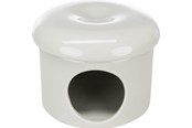 Kanin & gnaver - Trixie Ceramic House ø 16 × 12 cm taupe - TX61362