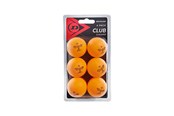 Sport & Fitness - Dunlop TT BL 40+ Club Champ 6 Bordtennisbolde Orange - DU679350IONE SIZE