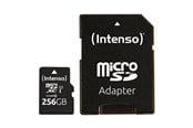 Hukommelseskort - Intenso microSD UHS-I Performance - 90MB/s - 256GB - 3424492