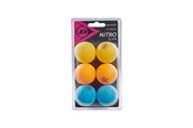 Sport & Fitness - Dunlop Nitro Glow 40+  6 Bordtennisbolde - DU679349IONE SIZE
