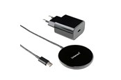 Mobil - Adaptere & Opladere - Intenso Magnetic Wireless Charger MB1 black - 7410710