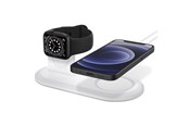 Mobil - Adaptere & Opladere - Spigen MagSafe Charger & Apple Watch stand 2in1 MagSafe Duo - white - AMP02797