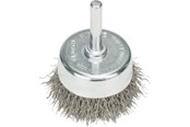 Bor & bits - Bosch CUP STEEL BRUSH CORRUGATED WIRE - 2608622117