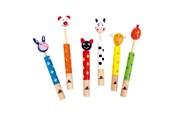 Trælegetøj - Small Foot - Animal Whistle Set of 6 - 7744