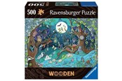 Puslespil - Ravensburger Wooden Fantasy Forest 500p - 10217516