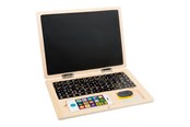 Kreativt Legetøj - Small Foot - Wooden Laptop with Magnetic Board - 11193