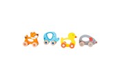 Babylegetøj - Small Foot - Wooden Push Figure Animal on Wheels - 10631