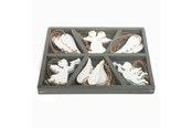 Kreativt Legetøj - Small Foot - Wooden Christmas Hangers Angel 18pcs - 10542