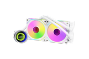 CPU Køler - Lian Li Galahad II Trinity SL INF 240mm White - ARGB - CPU Vandkøling - Max 29 dBA - GA2T24INW