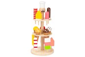 Rolleleg - Small Foot - Wooden Luigi Ice Cream Stand 16 pcs. - 11488