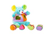 Babylegetøj - Small Foot - Shape Sorter Mouse Plush 5dlg. - 11419