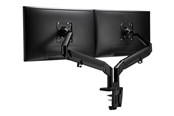 Skærmholder - Neomounts DS70-810BL2 mounting kit - full-motion adjustable dual arm - for 2 LCD displays - black - DS70-810BL2