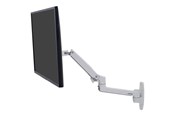 Skærmholder - Ergotron LX Wall Monitor Arm - White - 45-243-216