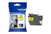 Blæk, Toner & Forbrugsstoffer - Brother LC422Y / LC-422Y Yellow Ink - LC422Y