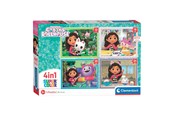 Puslespil - Gabby's Dollhouse 4-i-1 Puslespil Floor - 21524
