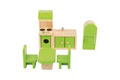 Dukker & Tilbehør - Small Foot - Wooden Dollhouse Furniture Kitchen 5dlg. - 10873