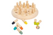 Brætspil - Small Foot - Wooden Color Memo Game - 11962