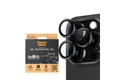 Mobil - Beskyttelsesglas - PanzerGlass Hoops™ Camera Lens Protector iPhone 15 Pro | 15 Pro Max | Black Metal - PANZER1139