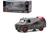 Modelbil - Greenlight 1:24 Scale 1983 TV Series GMC Vandura Van Weathered Version with Bullet Holes the a-Team Diecast Model - 0810027492371
