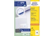 Papir, Fotopapir og Etiketter - Avery Universaletiketter til generelle formål, 105 x 42,3 mm, 1.400 Etiketter, Hvid - 3653