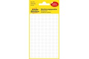 Papir, Fotopapir og Etiketter - Avery Prikmærkater, Ø 8 mm, 416 Etiketter, Hvid - 3175