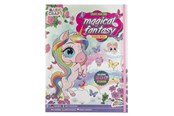 Kreativt Legetøj - Grafix Sticker Book Magical Fantasy with 200 Stickers - 100074