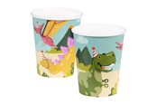 Legetøj - Boland Paper Cups Dino Party 10pcs. - 50067