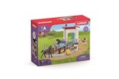 Schleich - Schleich hesteboks med hoppe og føl - 42611
