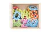 Kreativt Legetøj - Small Foot - Wooden Magnetic Letters Color 37dlg. - 10732
