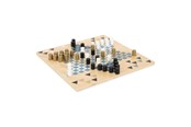 Brætspil - Small Foot - Barricade and Halma Wooden Board Game - 12223