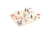 Brætspil - Small Foot - Wooden Games 4in1 Collection - 12228