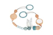 Babylegetøj - Small Foot - Wooden Pram Chain Seacoast - 12394