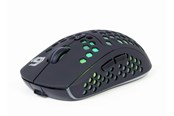 Mus - Gembird Ragnar WRX500 Wireless - Gaming Mus - Optisk - 6 knapper - Sort med RGB lys - MUSG-RAGNAR-WRX500