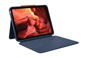 Tastatur - Logitech Rugged Combo 4 - keyboard and folio case - classic blue - Tastatur & Folio sæt - Blå - 920-011191