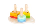 Babylegetøj - Small Foot - Wooden Shapes and Sorting Motor Skill - 11190