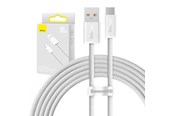 USB kabel - Baseus Cable USB to USB-C  Dynamic Series 100W 2m (white) - CALD000702