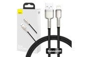 USB kabel - Baseus USB-A <-> Lightning - 0.25m - Sort - CALJK-01