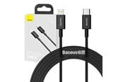 USB kabel - Baseus Superior Series Cable USB-C to Lightning 20W PD 2m (black) - CATLYS-C01