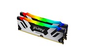 RAM - Kingston FURY Renegade RGB DDR5-6000 - 96GB - CL32 - Dual Channel (2 pcs) - Intel XMP - Sort med RGB - KF560C32RSAK2-96