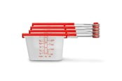Køkkenredskaber - Dreamfarm Levups Red/Clear Measuring set - DFLV2430