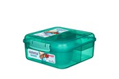 Køkkentilbehør - Sistema Bento Cube 1.25 L (Green) - 41685