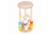 Babylegetøj - Small Foot - Wooden Rattle Motor Skills Spiral Rai - 10630