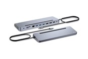 Dockingstation - I-Tec 11-in-1 - USB-C TB3 TB4 - 2 DP HDMI - 100W PD - C31FLAT2PDPRO100W