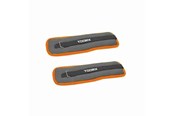 Sport & Fitness - Toorx Wrist/Ankle Weights 2 x 2 KG - AHF-094GRÅ/RONE SIZE