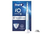 Eltandbørste - Oral-B Eltandbørste iO3S Ice Blue - 8006540730935