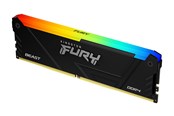 RAM - Kingston FURY Beast RGB DDR4-3200 - 8GB - CL16 - Single Channel (1 pcs) - Intel XMP - Sort - KF432C16BB2A/8